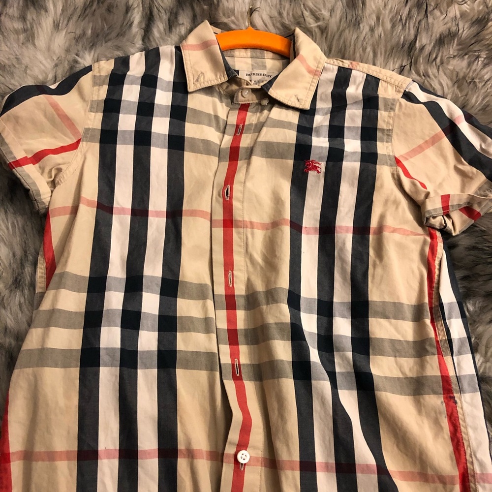 Burberry boys Shirt 100% authentic